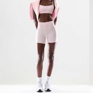 Aritzia Light Pink Bike Shorts